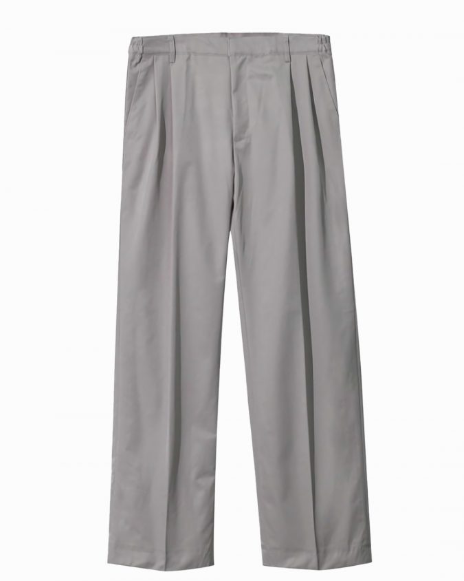 Grey Wide Trousers