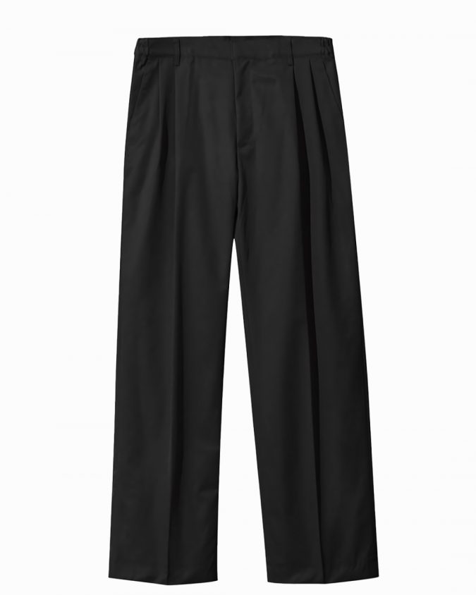 Black Wide Trousers