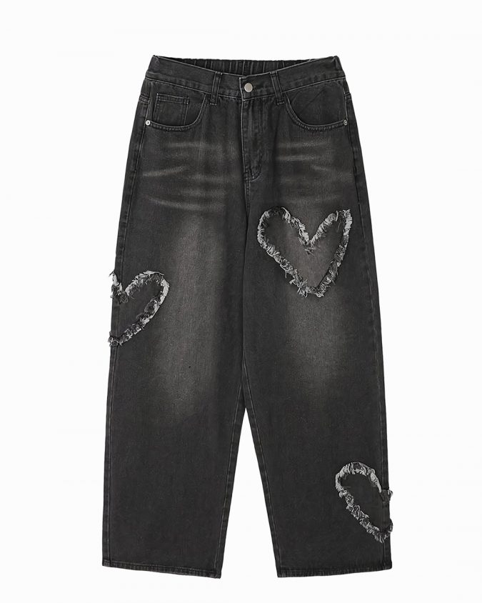 Black Heart Jeans