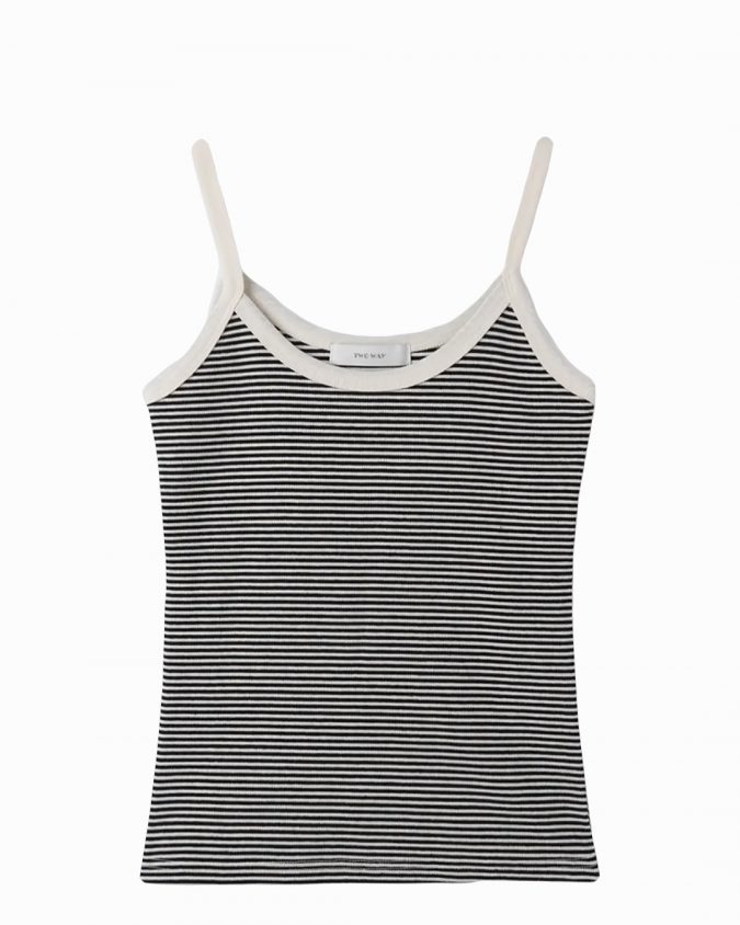 Fine Striped Tank Top