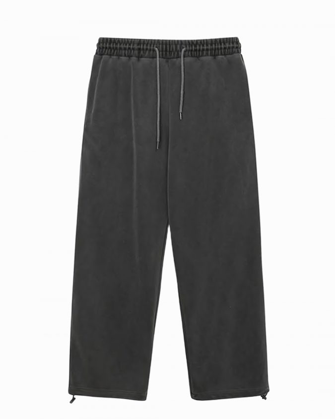 Black Faded Sweatpants