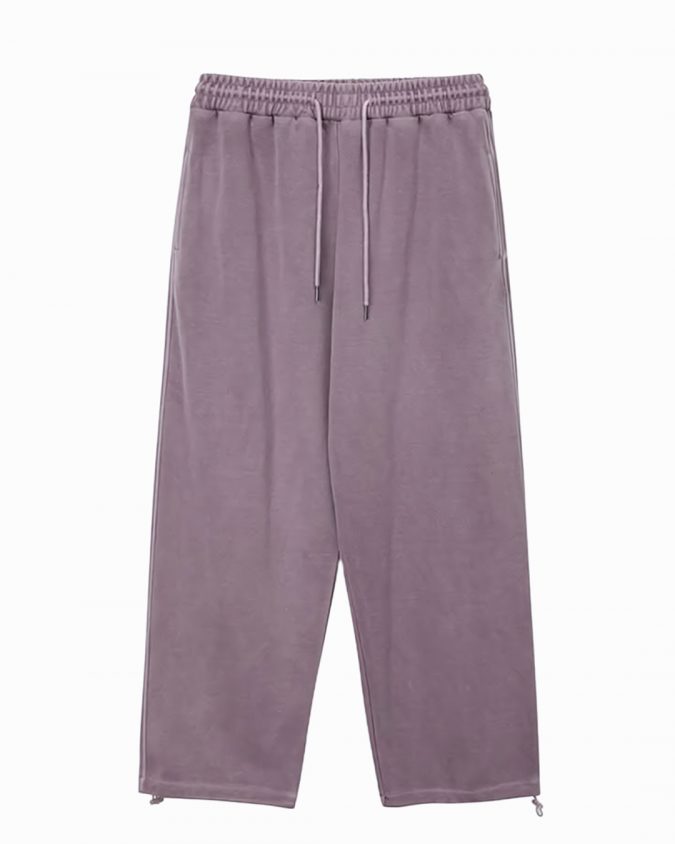 Purple Faded Sweatpants