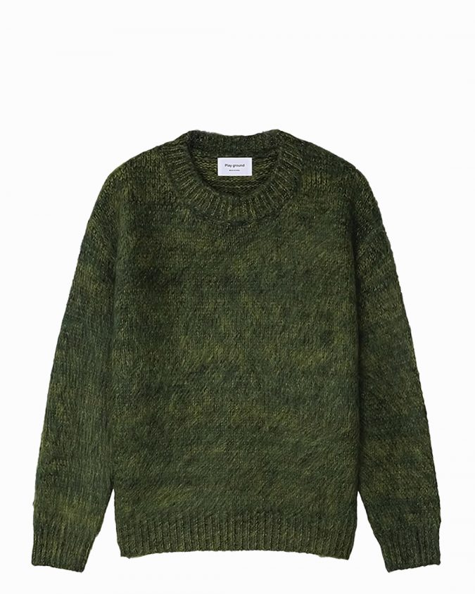 Green Mohair Sweater