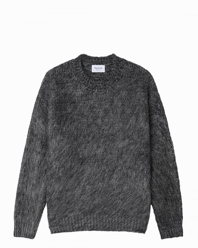 Grey Mohair Sweater