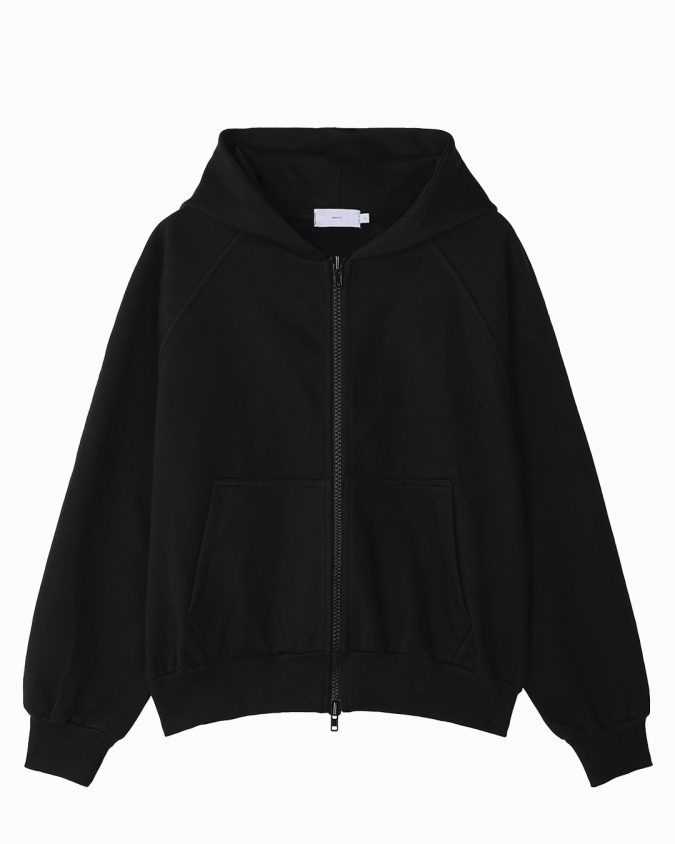 Cropped Black Hoodie