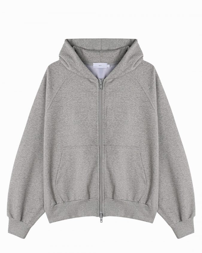 Cropped Grey Hoodie