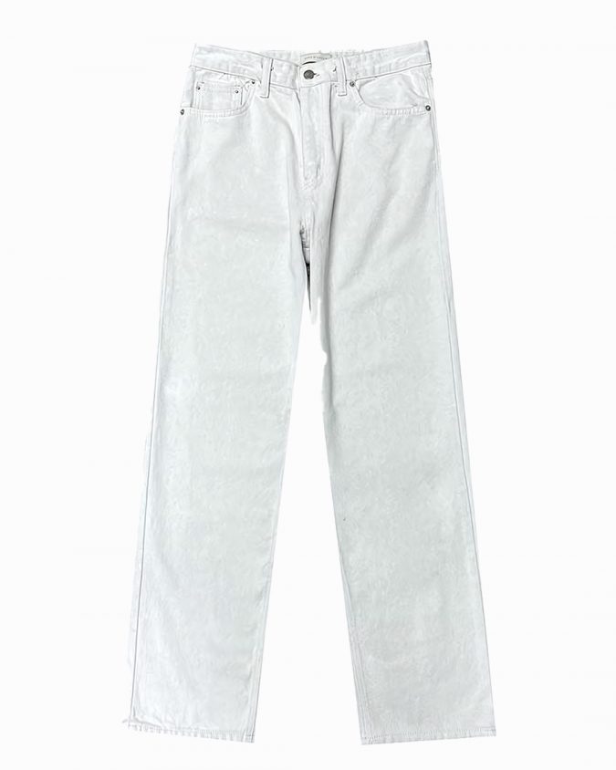 White Wide Jeans