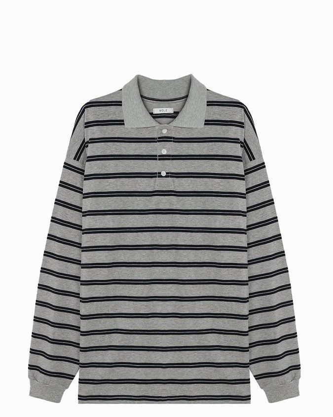 Grey striped longsleeve