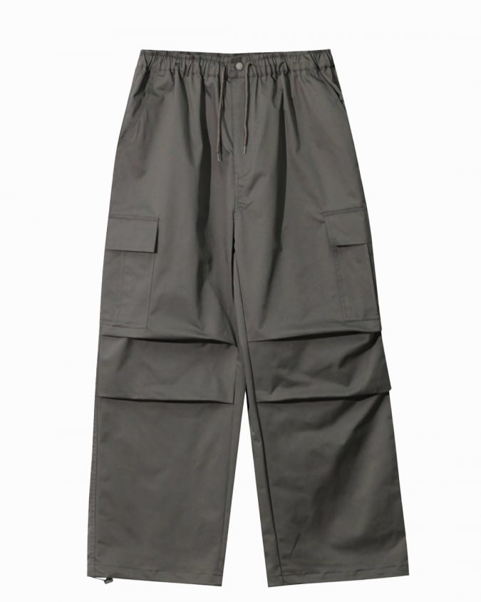 Khaki Nylon Cargos