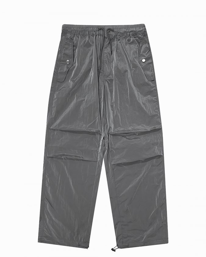 Dark Grey Nylon Pants