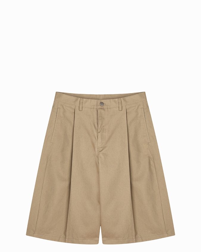 Pleated Jorts