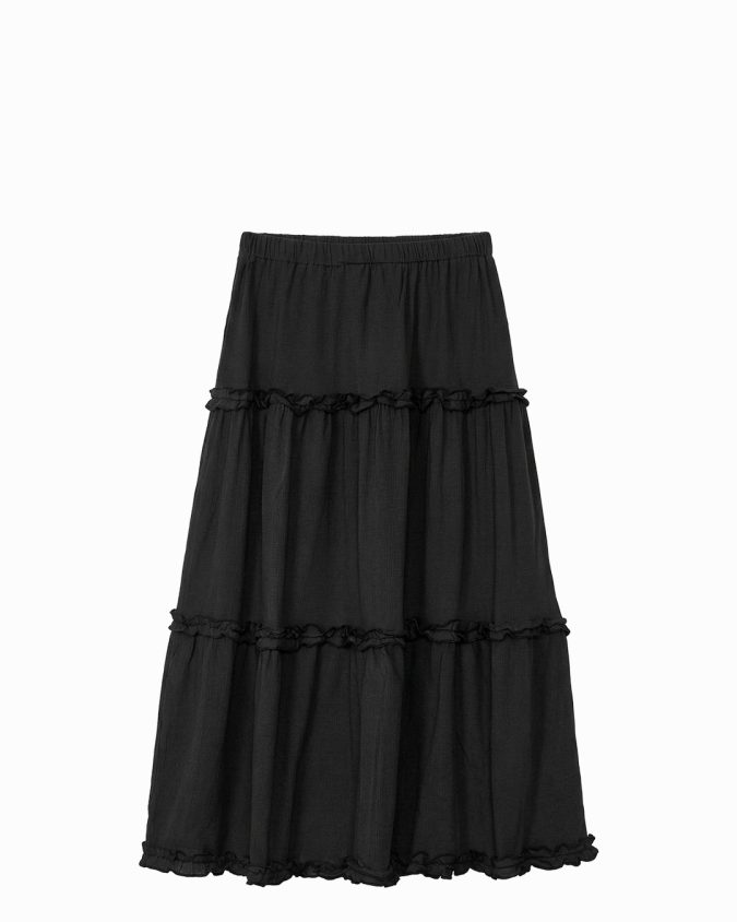 Raven Tier Skirt