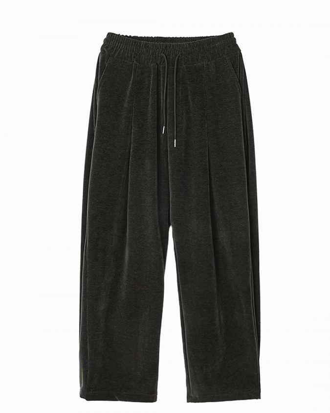 Charcoal Corduroy Sweatpants