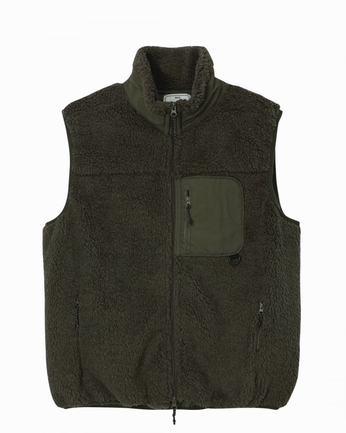 Green Fleece Vest