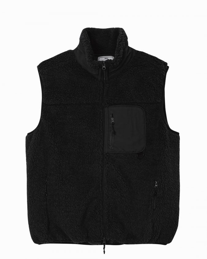 Black Fleece Vest