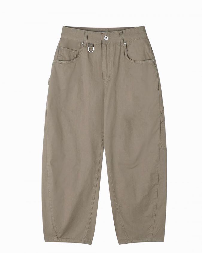 Beige Work Trousers