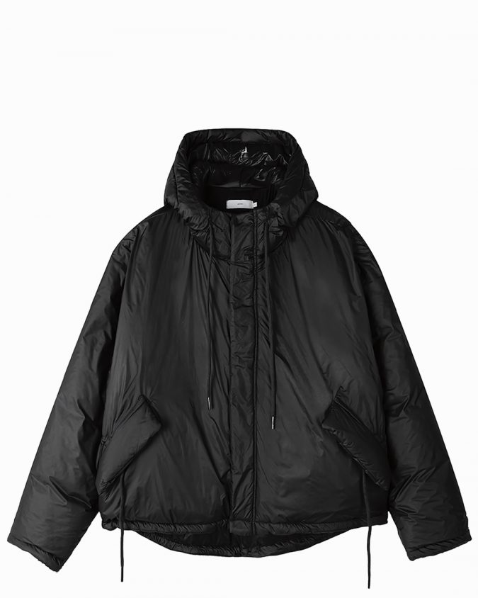 Black Insulated Nylon Jacket