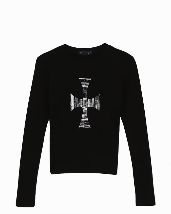 Black Cross Long Sleeve